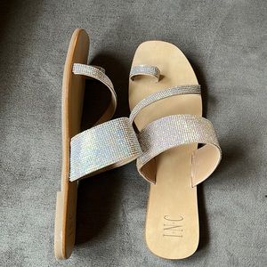 Womens Embellished Sandal